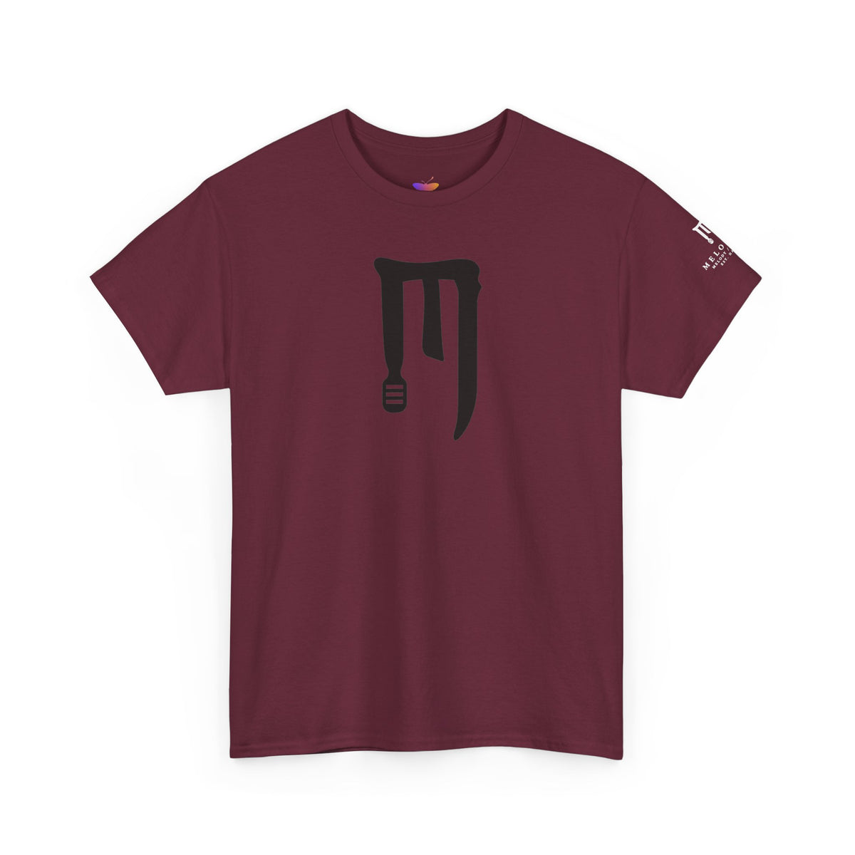 T-Shirt — Minimal Black Drip Logo Tee