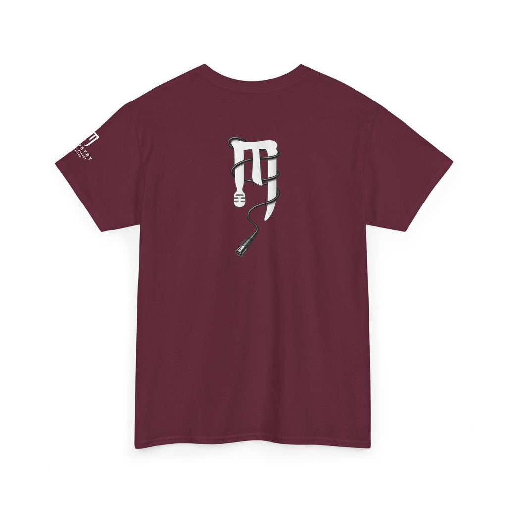 T-Shirt — Minimal Black Drip Logo Tee