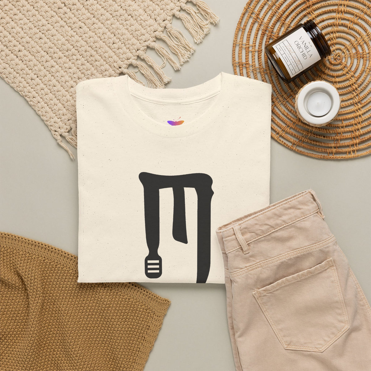 T-Shirt — Minimal Black Drip Logo Tee