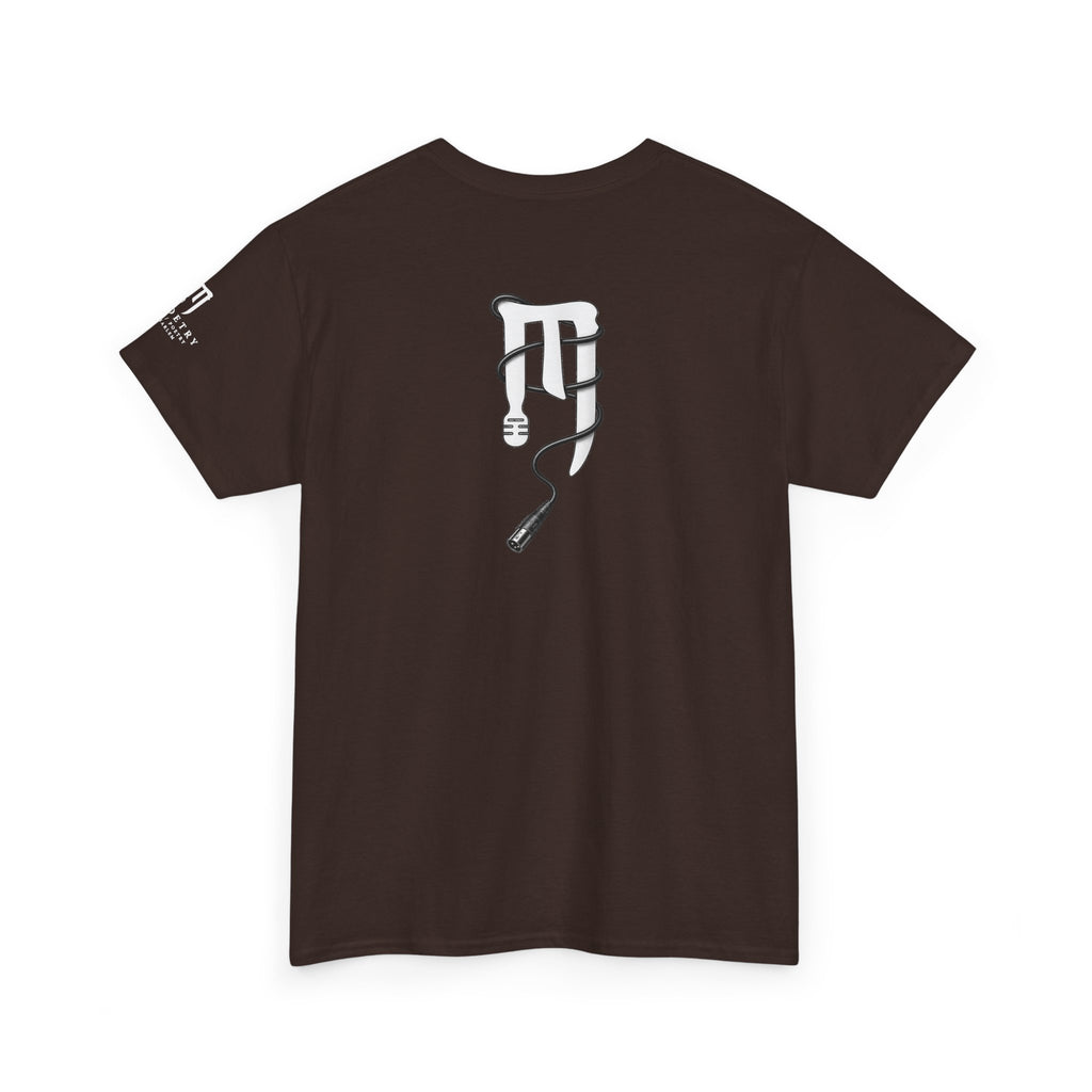 T-Shirt — Minimal Black Drip Logo Tee