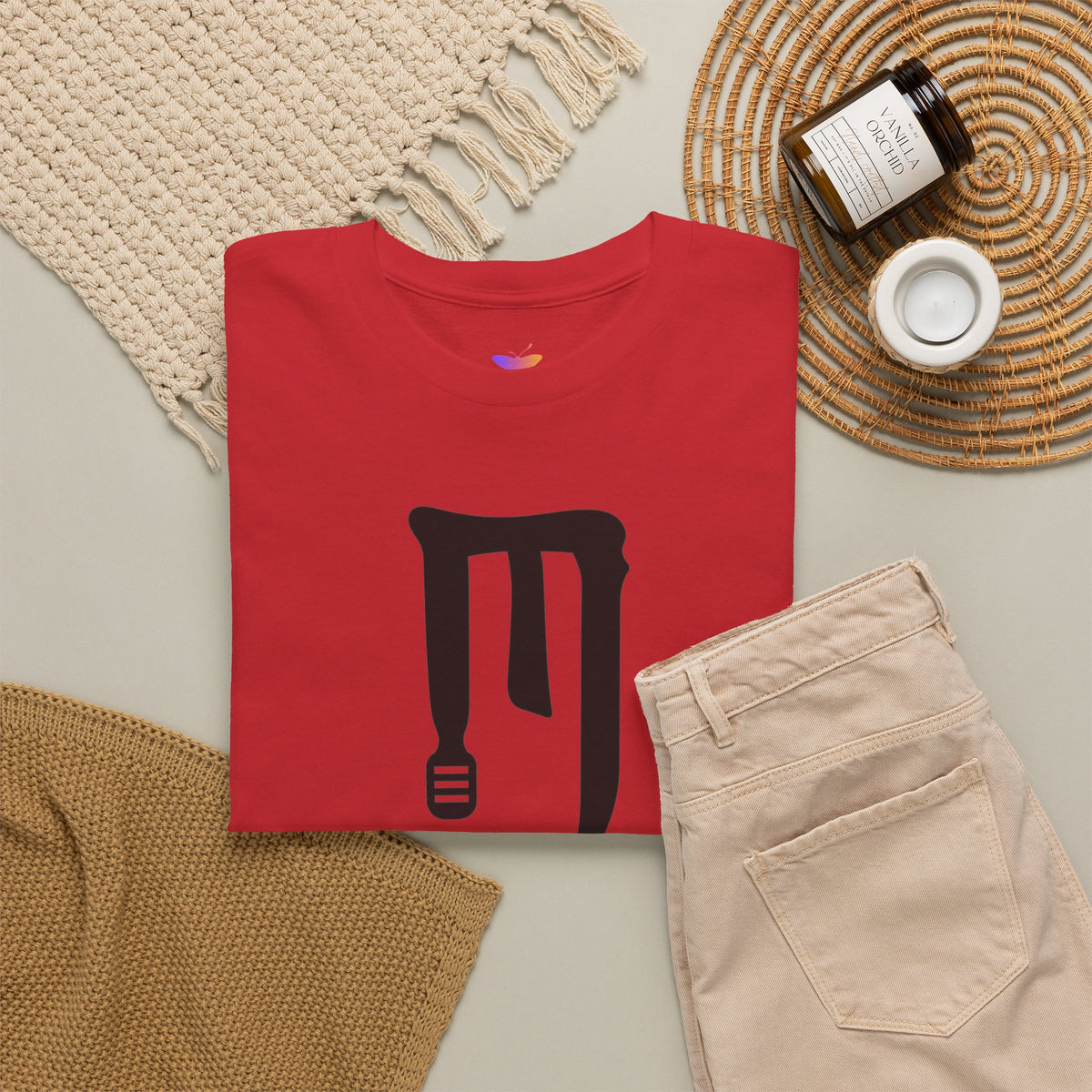 T-Shirt — Minimal Black Drip Logo Tee