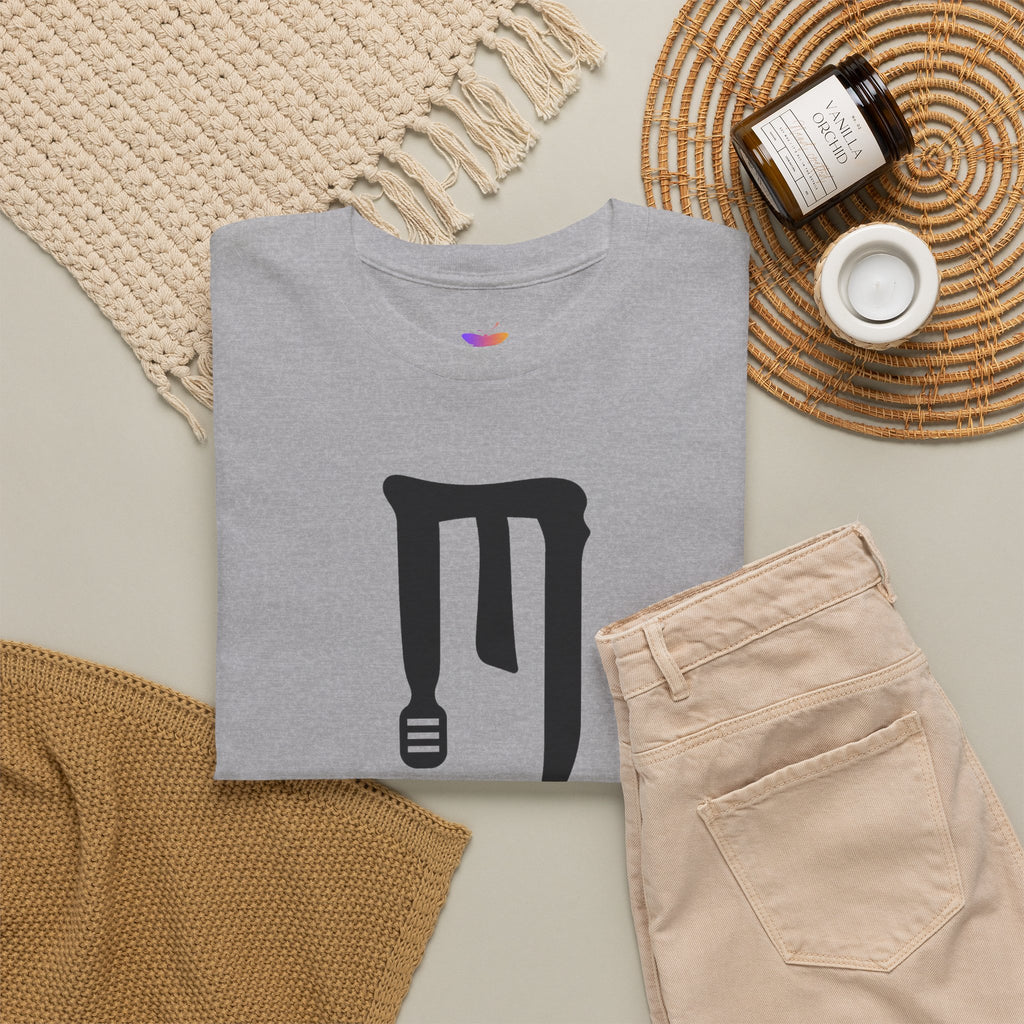 T-Shirt — Minimal Black Drip Logo Tee
