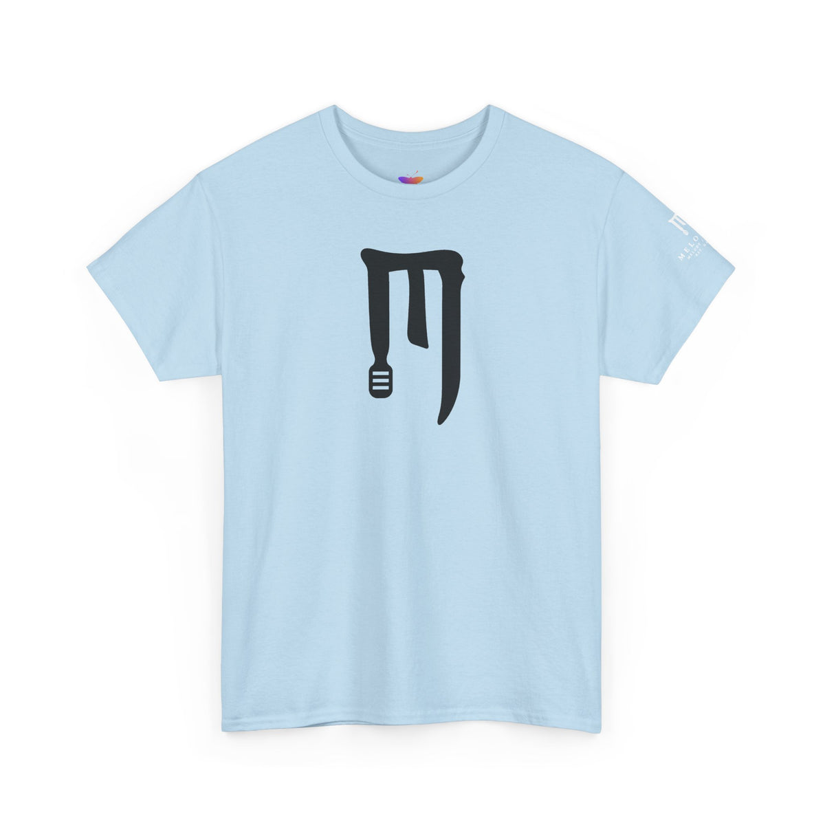 T-Shirt — Minimal Black Drip Logo Tee