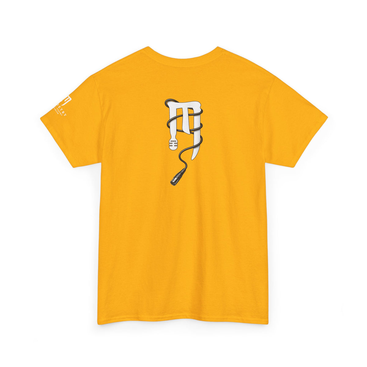 T-Shirt — Minimal Black Drip Logo Tee