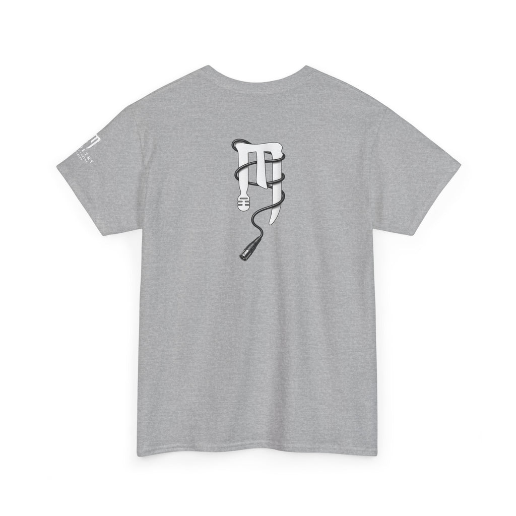 T-Shirt — Minimal Black Drip Logo Tee
