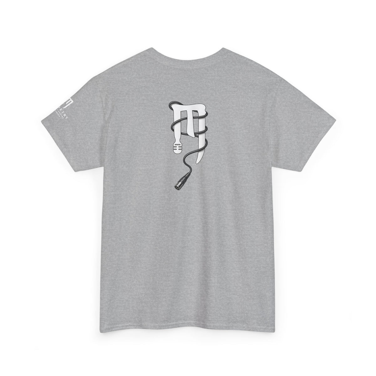 T-Shirt — Minimal Black Drip Logo Tee