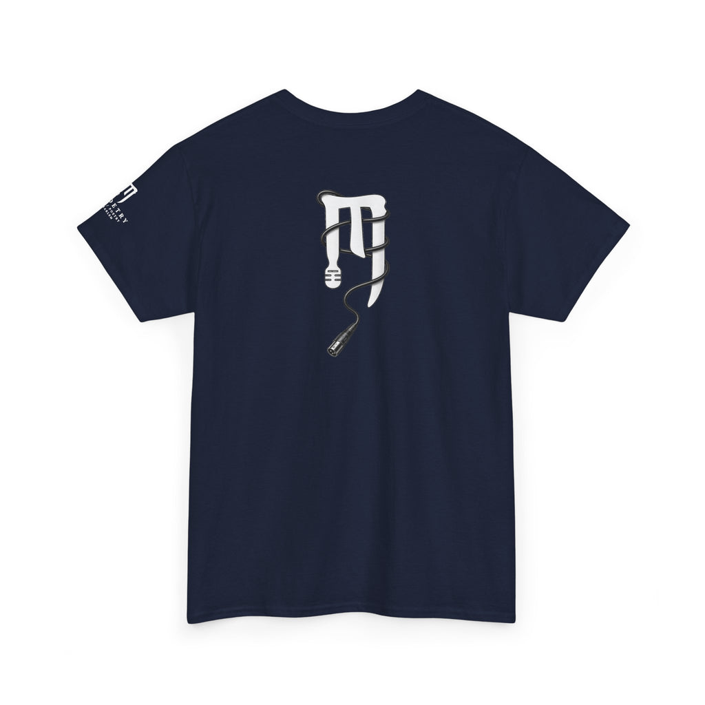 T-Shirt — Minimal Black Drip Logo Tee