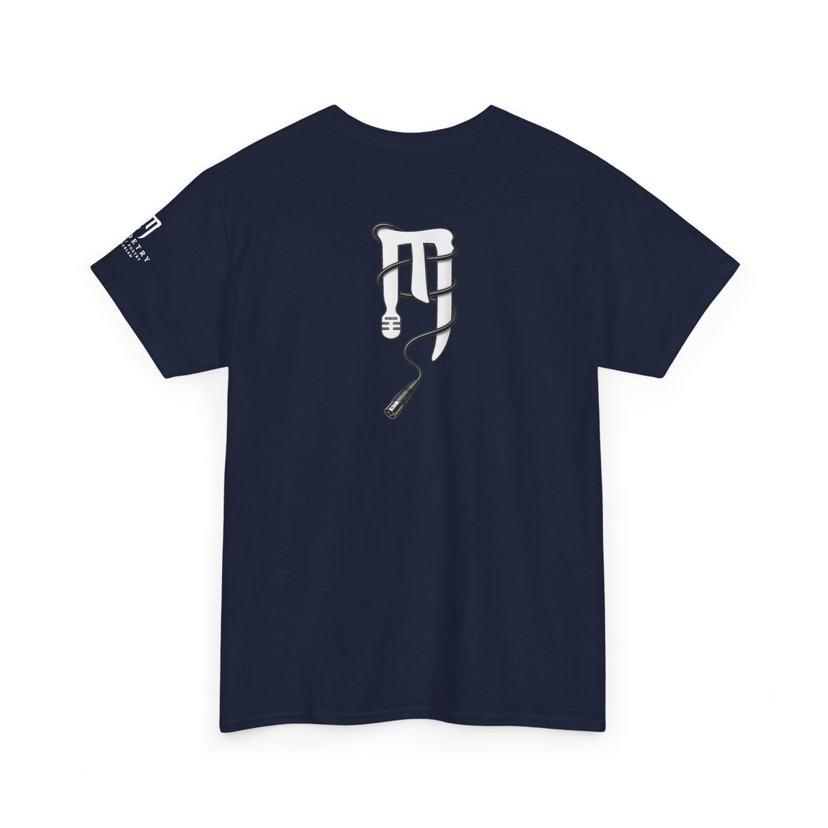 T-Shirt — Minimal Black Drip Logo Tee