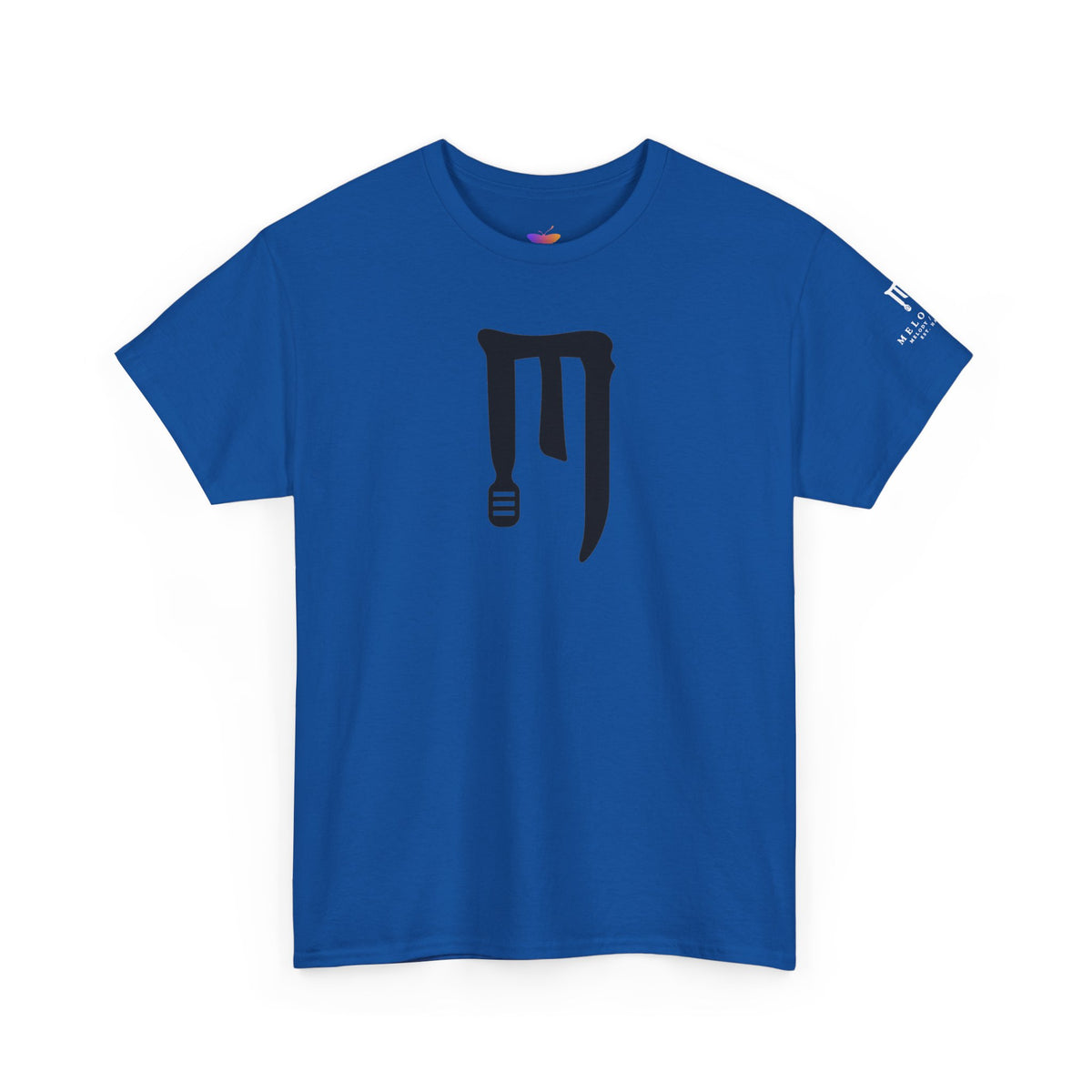 T-Shirt — Minimal Black Drip Logo Tee