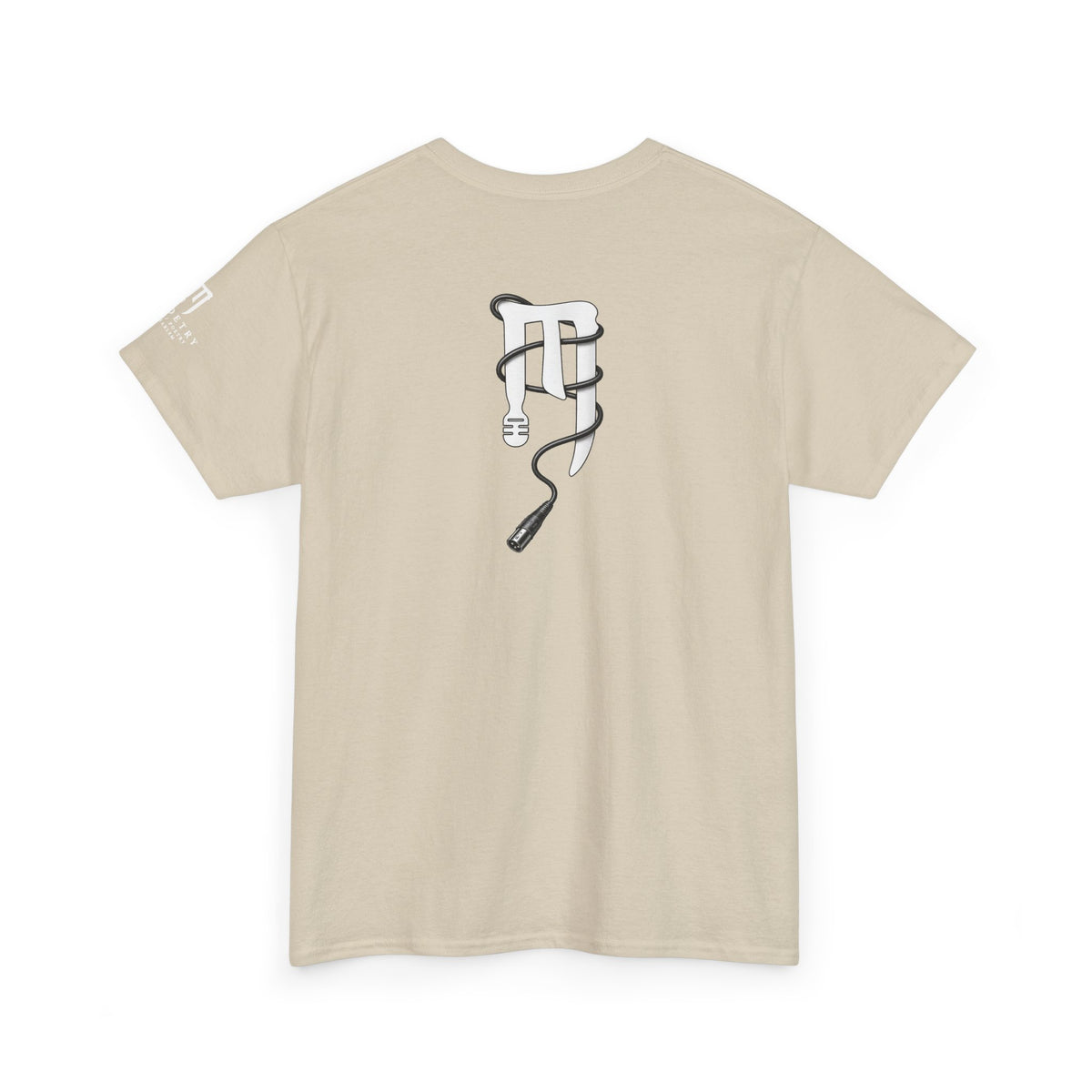 T-Shirt — Minimal Black Drip Logo Tee