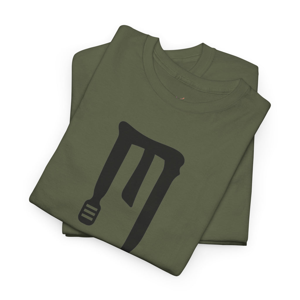 T-Shirt — Minimal Black Drip Logo Tee