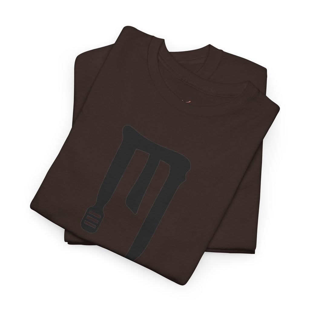 T-Shirt — Minimal Black Drip Logo Tee