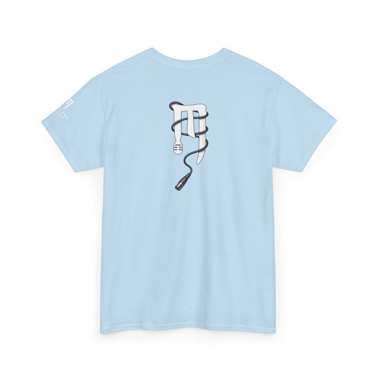 T-Shirt — Minimal Black Drip Logo Tee