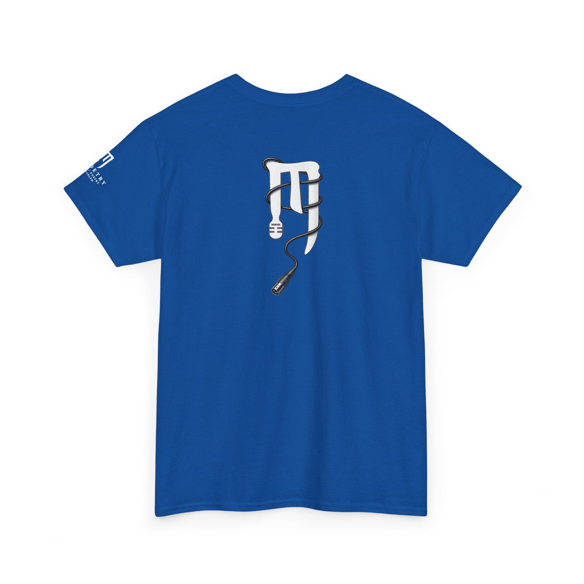 T-Shirt — Minimal Black Drip Logo Tee