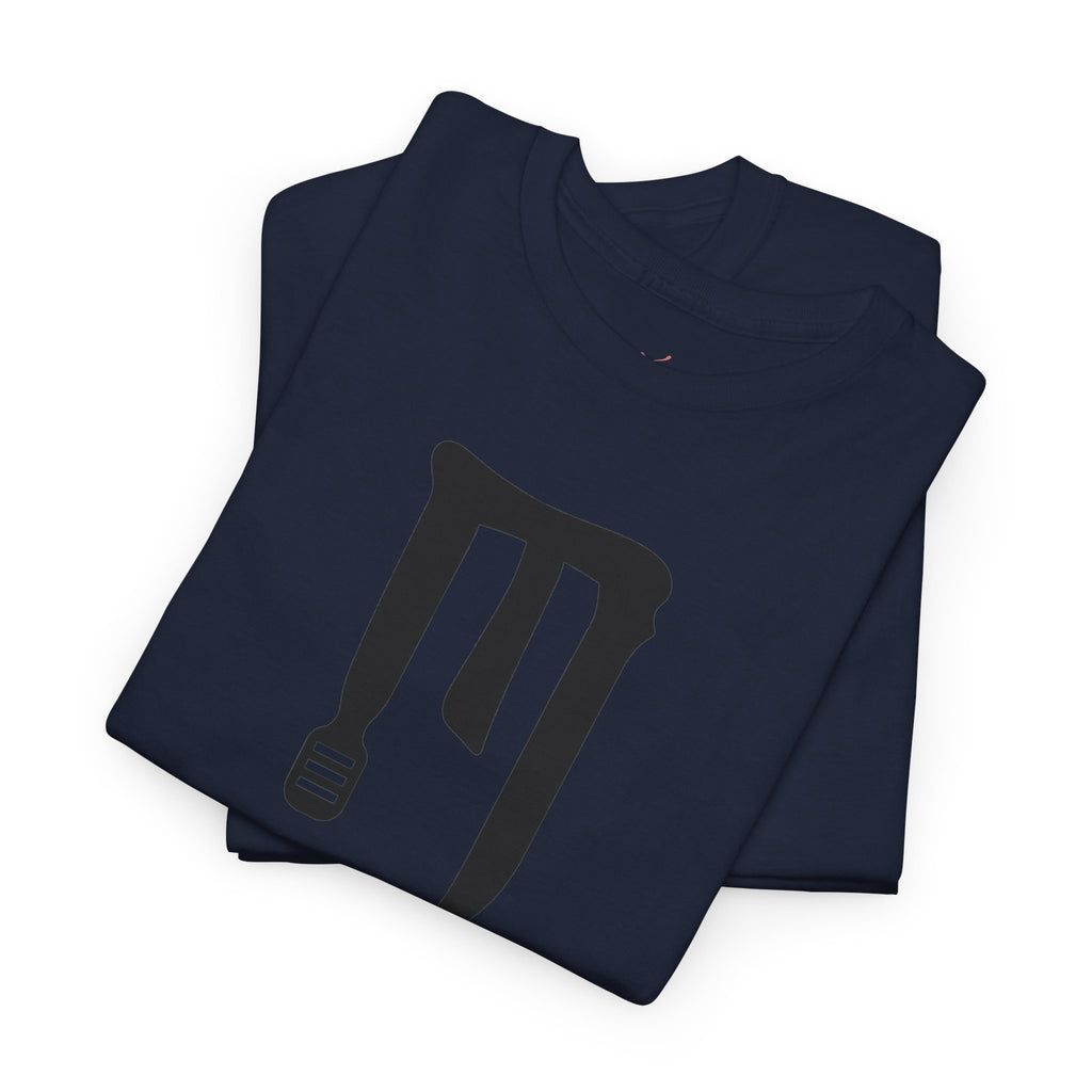 T-Shirt — Minimal Black Drip Logo Tee