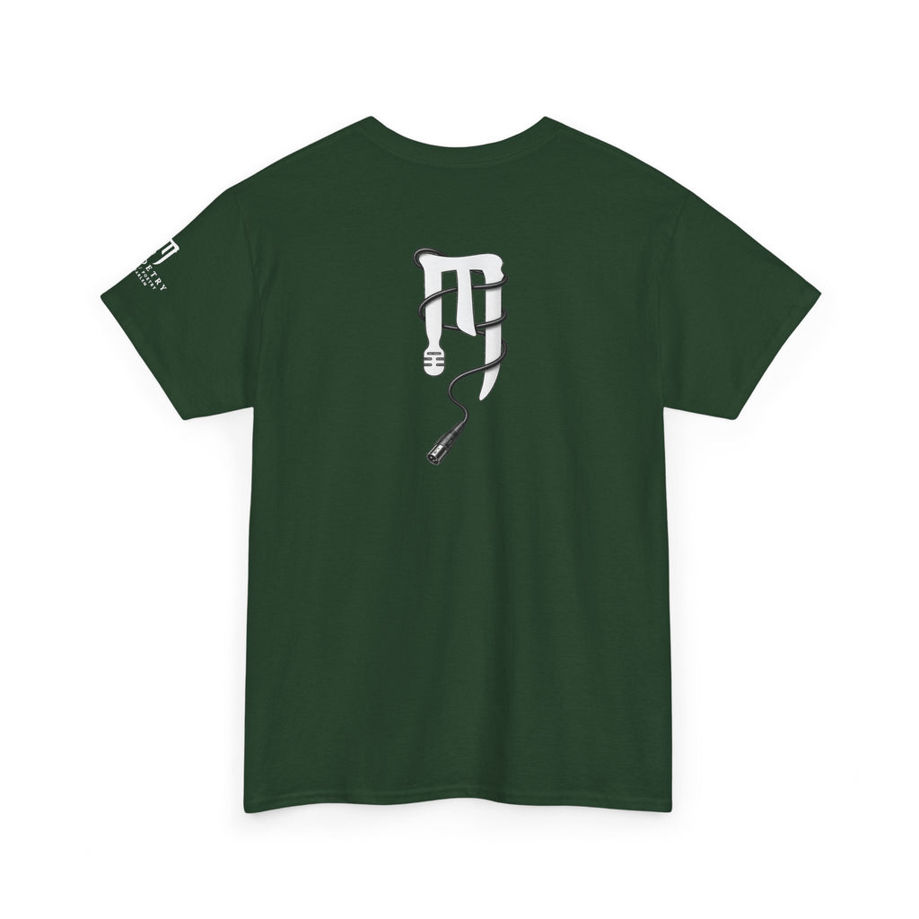T-Shirt — Minimal Black Drip Logo Tee