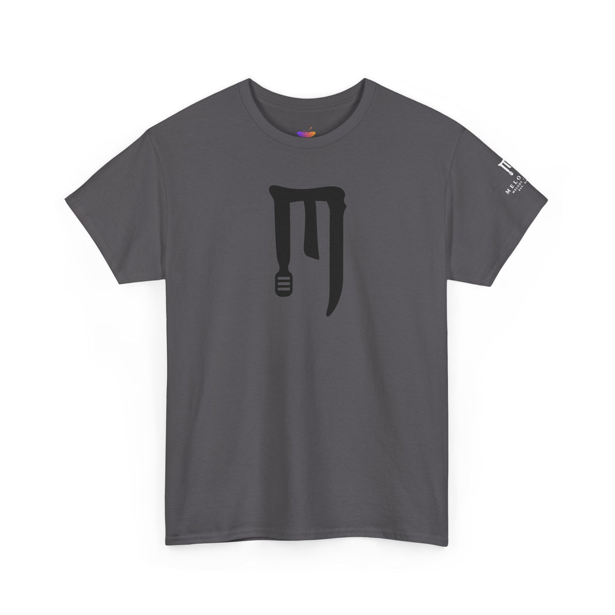 T-Shirt — Minimal Black Drip Logo Tee