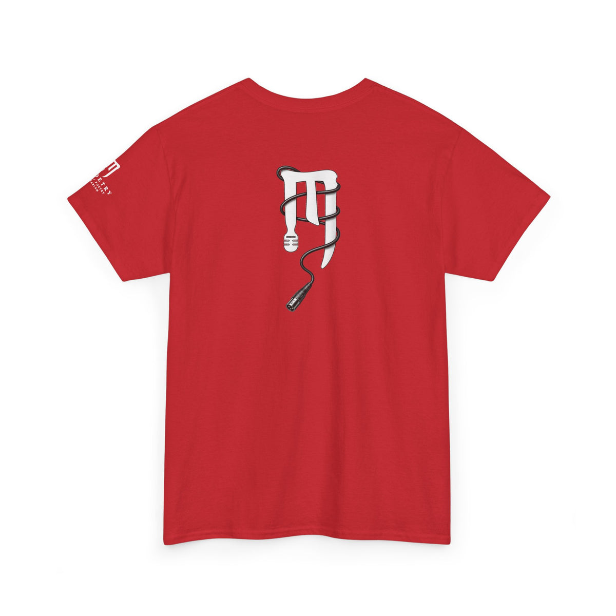 T-Shirt — Minimal Black Drip Logo Tee