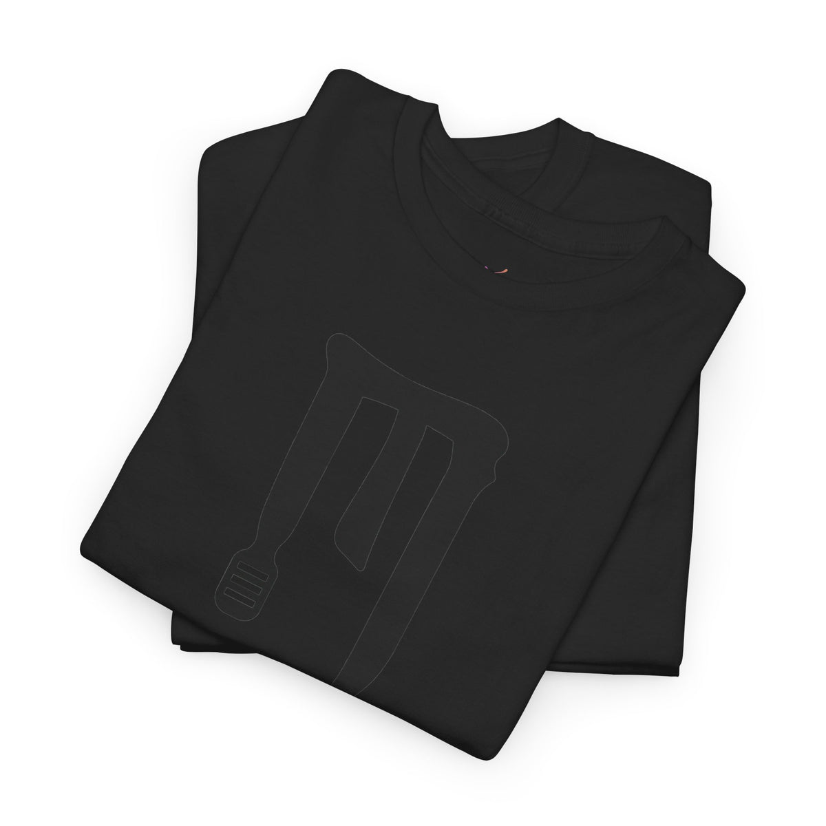 T-Shirt — Minimal Black Drip Logo Tee