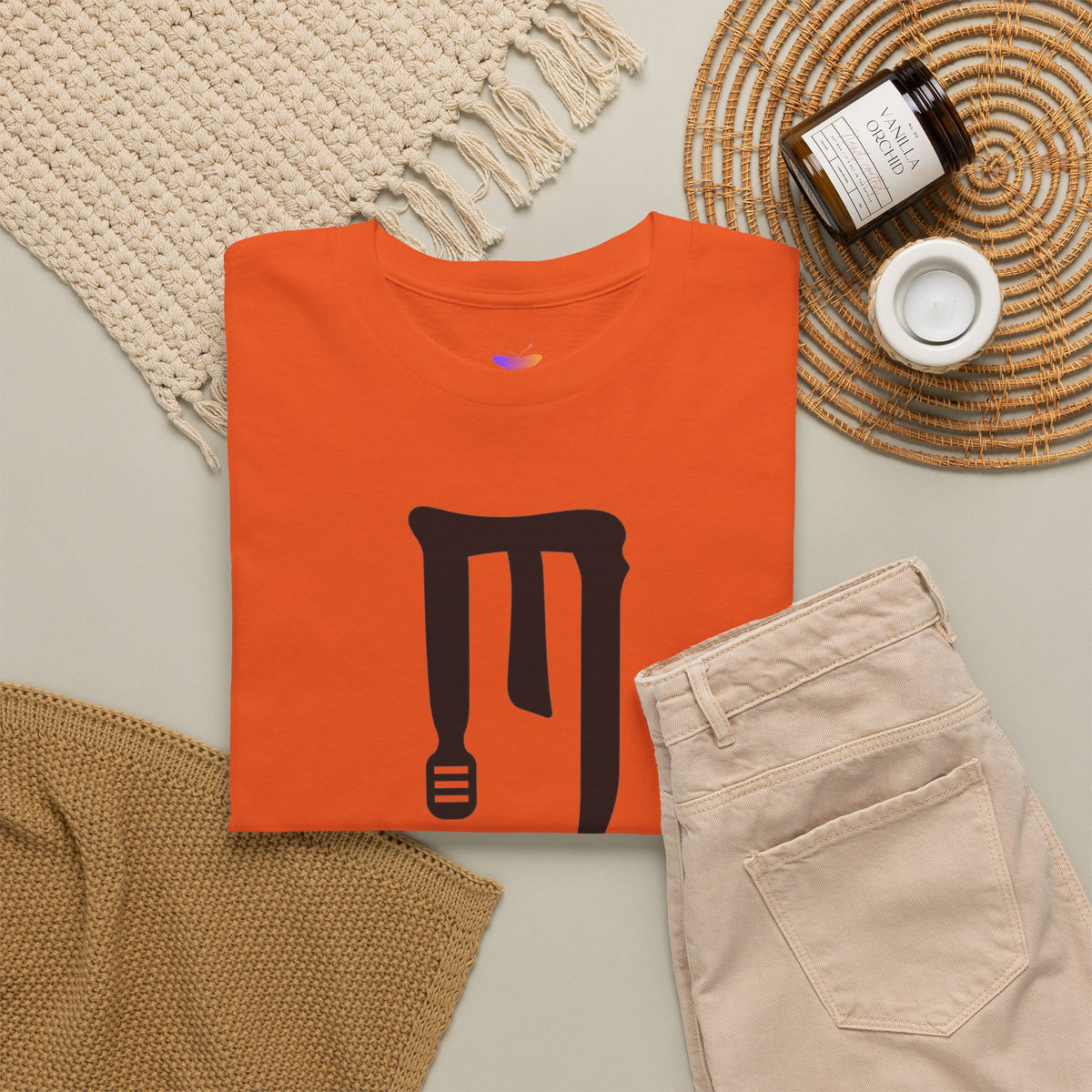 T-Shirt — Minimal Black Drip Logo Tee
